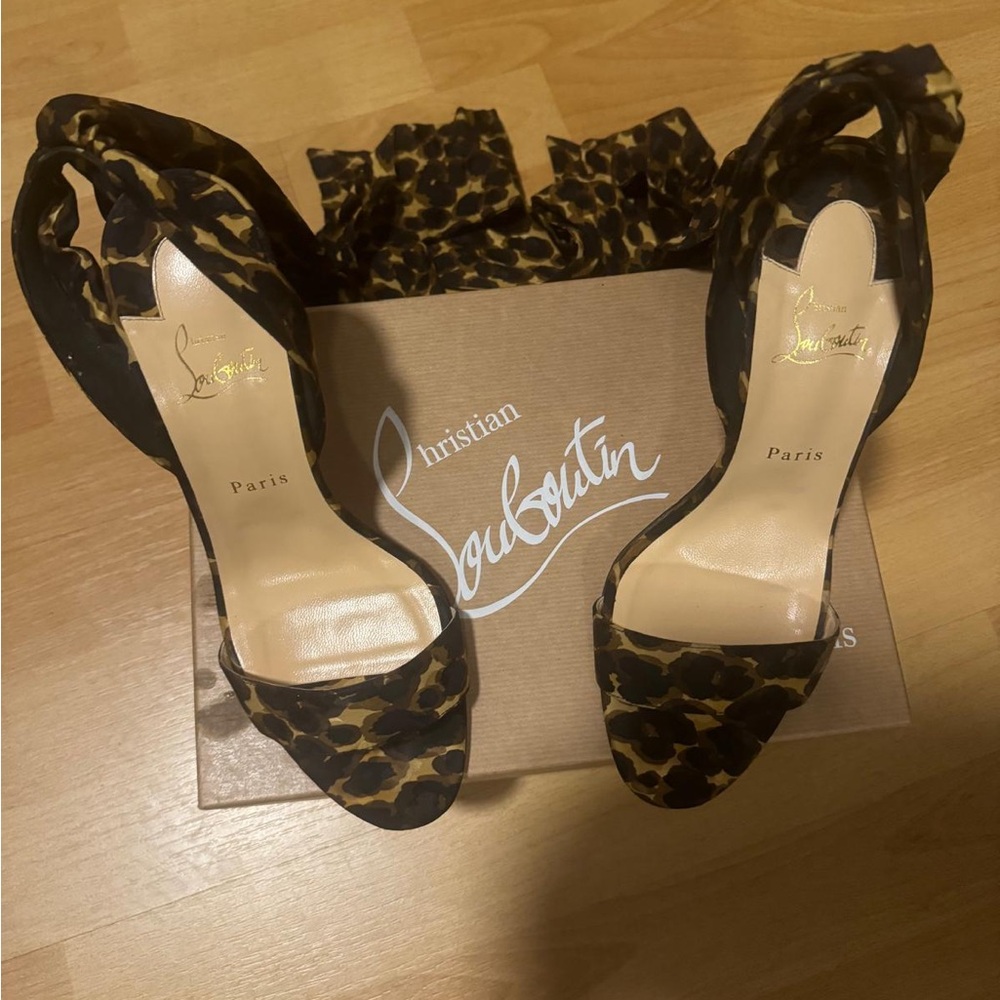 Christian Louboutin Leopard Print Women's Shoes